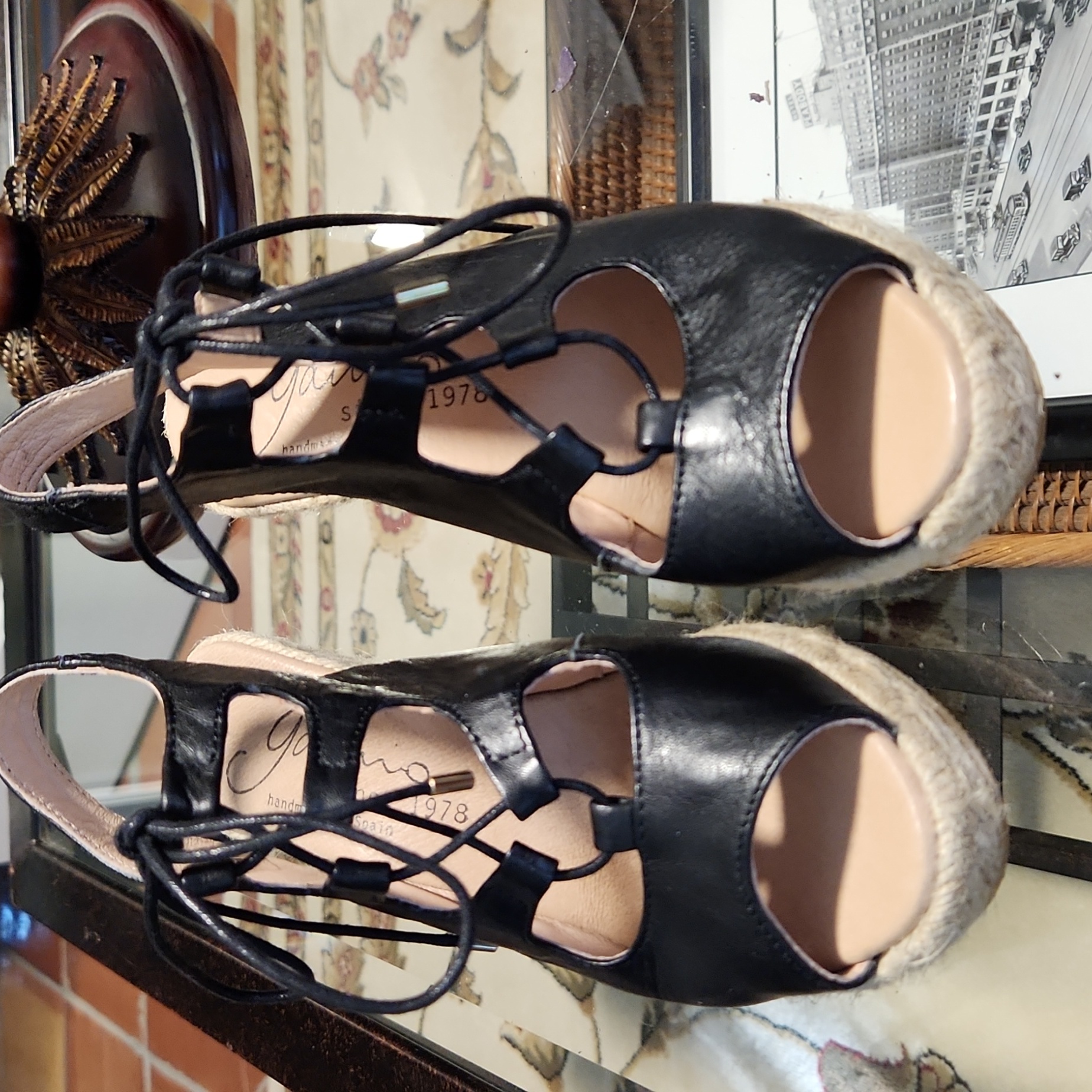 Gaimo Leather Wedges